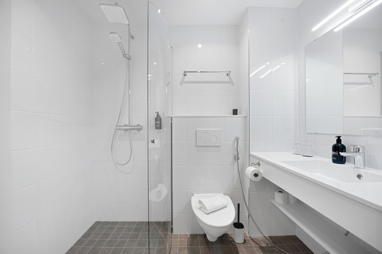 Bathroom 5, Hotelli Sodankylä, Lapland