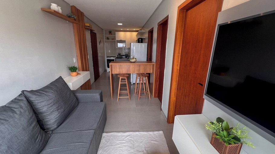 Room 4, Apto com Piscina e Sal o de Jogos a 100m da Praia, Maragogi
