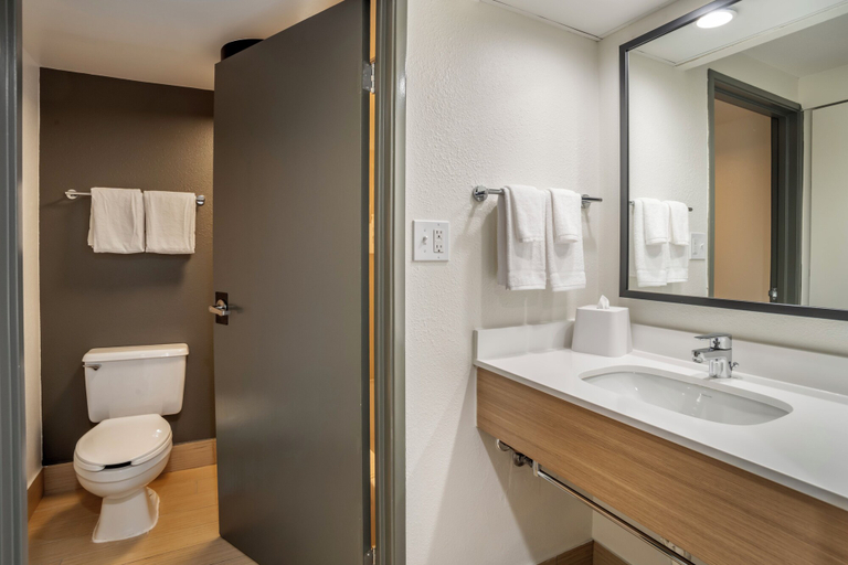 Bathroom 5, Spark by Hilton Kannapolis, Cabarrus