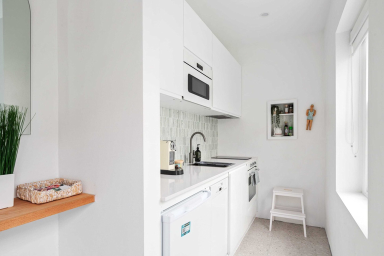 Private kitchen 4, Bright 1-bed Apartment in Coastal North Bondi, Sydney