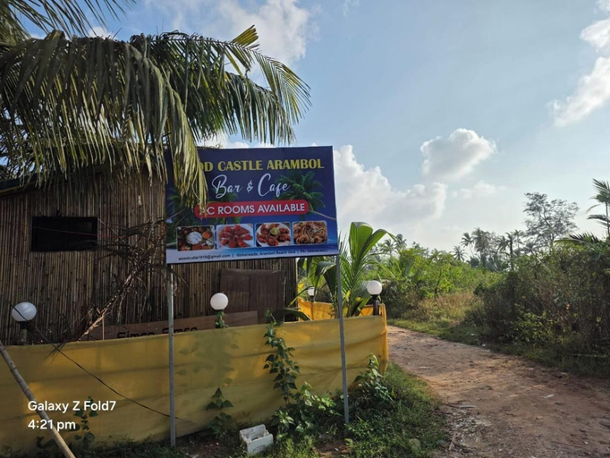 Front of property 3, Wood Castle Arambol, North Goa