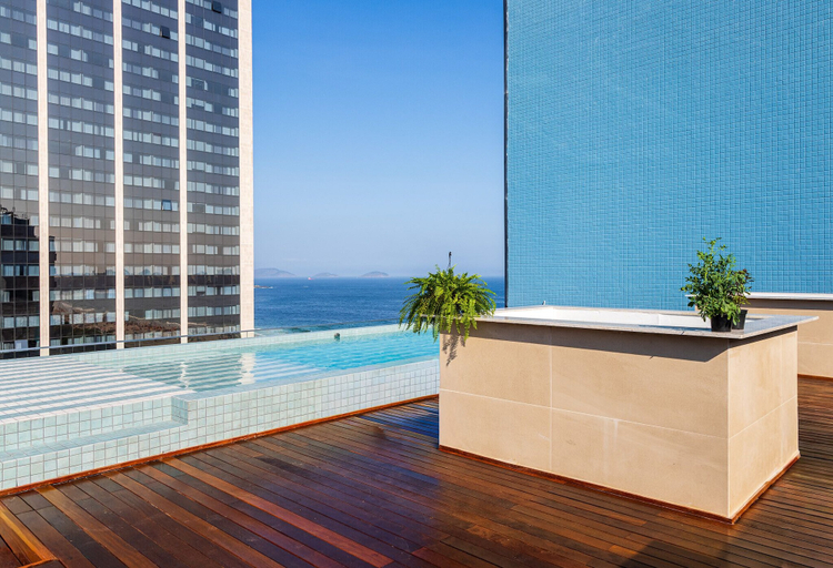 Room 4, Sea View and Balcony With Bathtub Q20, Rio de Janeiro