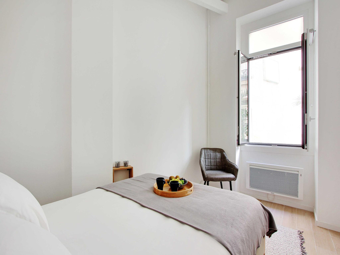 Bedroom 3, Modern apartment - 1BR 4P - Le Marais, Paris
