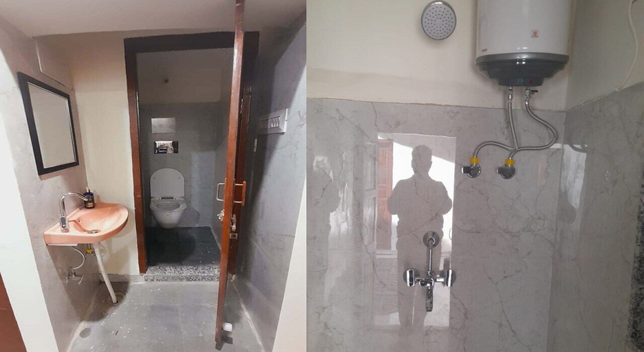 Bathroom, my homestay jaipur soni2700, Jaipur