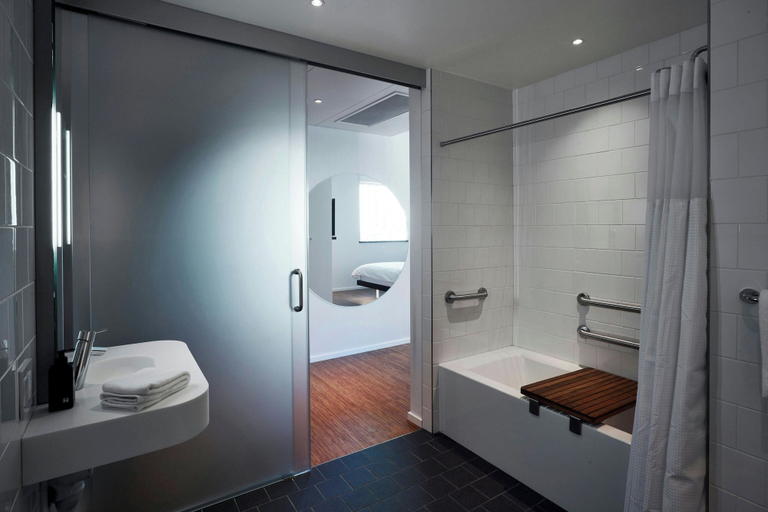 Bathroom 4, citizenM San Francisco Union Square, San Francisco