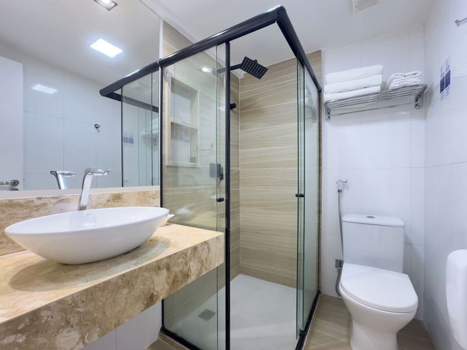 Bathroom 5, Laguna Praia Hotel, João Pessoa