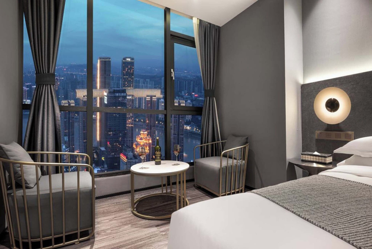 View from property, Chongqing Lingdu Gaokong Jiangjing Hotel, Chongqing