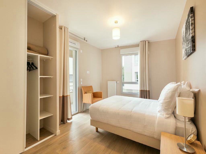 Bedroom 3, Zenao Appart'hôtels Montreuil, Seine-Saint-Denis