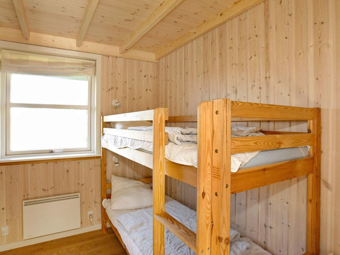 Bedroom 2, 5 Star Holiday Home in Vestervig, Thisted