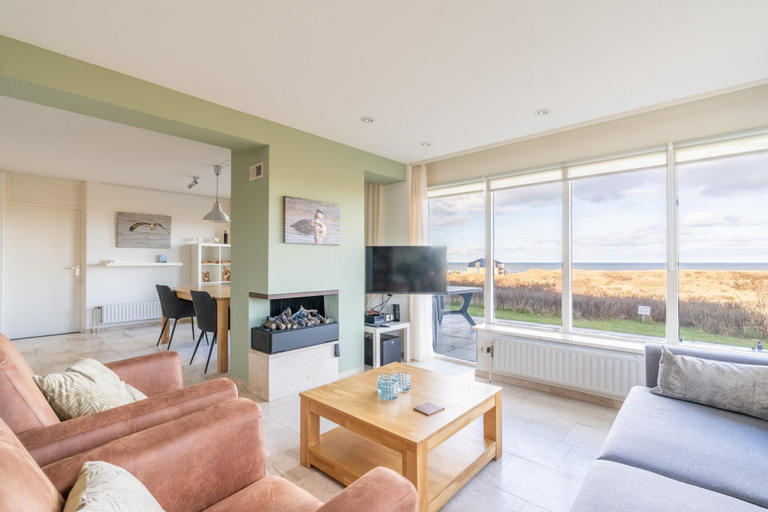 Living room 5, 2 Person sea View Apartment With Sauna, Texel
