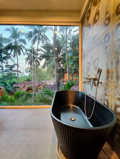 Bathroom 4, Tranquill Riverside Luxury Chalets, North Goa