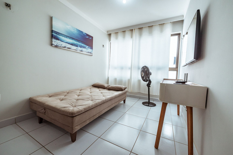 Room 3, Apartamento com Garagem a 200m da Praia do Bessa, João Pessoa