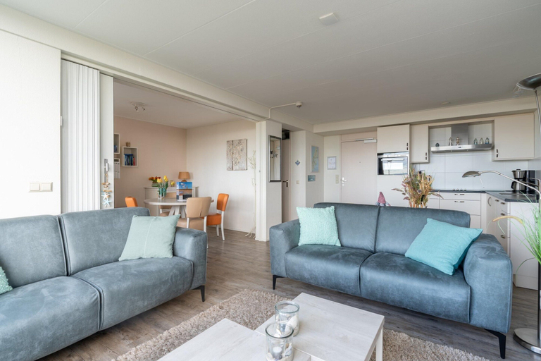 Living room 2, 2 Person Apartment With sea View, Texel