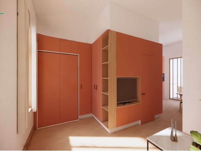 Living room 4, Attractive Apartment in Bree for 2 Guests, Limburg