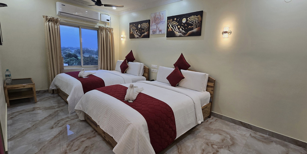 Bedroom, HOTEL KSR GRAND, Chittoor