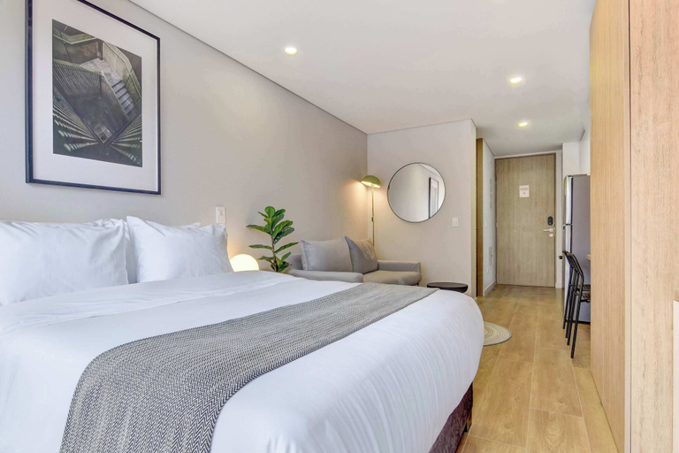 Room 4, w Cozy Loft in the Heart of Bogot, Santafé de Bogotá