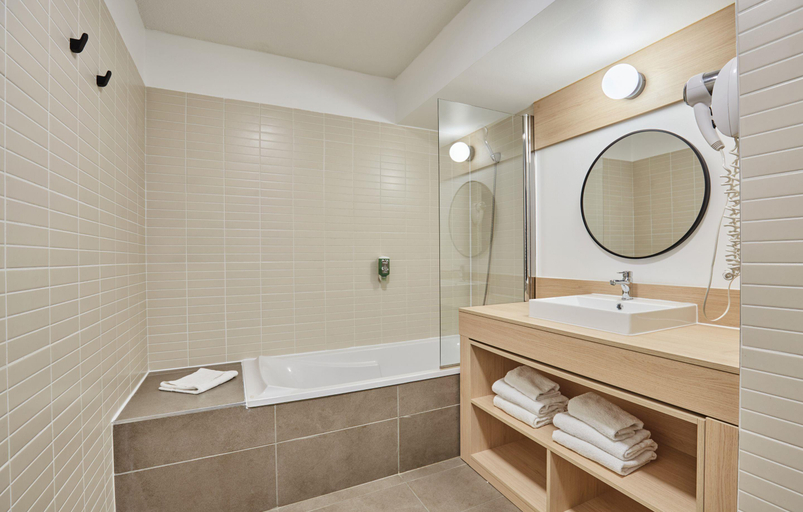 Bathroom, Appart'hôtel Odalys City - Lyon Centre Confluence, Rhône