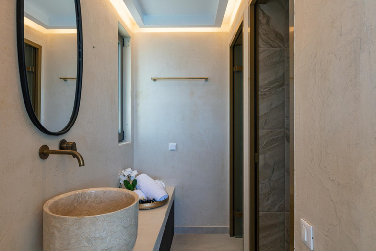 Bathroom 4, Naiades Beach Hotel – Adults Only, Crete