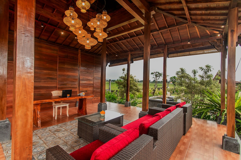 Public Area, Aswanaya Villas Ubud, Gianyar
