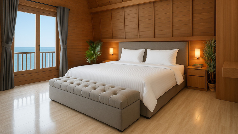 Bedroom 4, PULAU LIMA RESORT, Serang