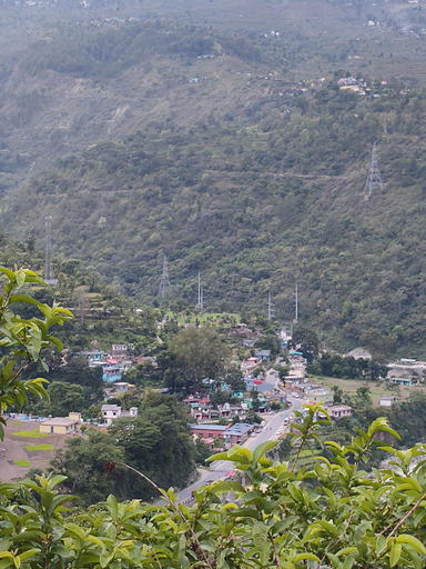 City view from property 3, Sri Shakti Hotel & Restaurant, Rudraprayag