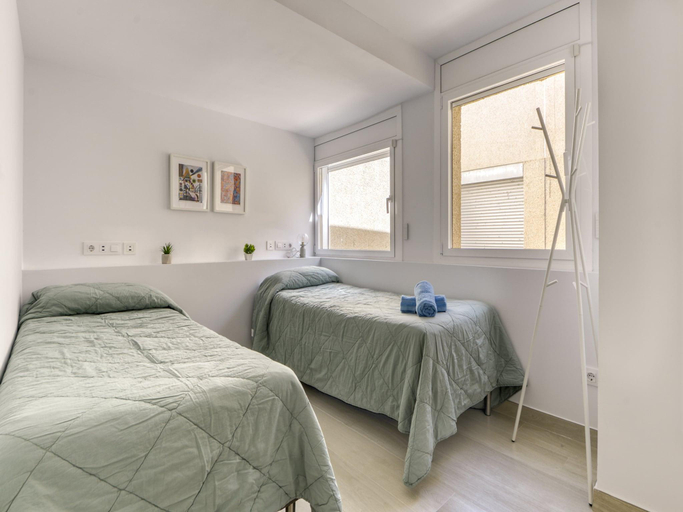 Bedroom 3, Apartment in Roses near Rock Beach, Girona