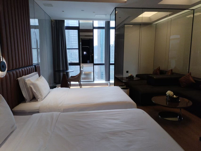 Living area, Chongqing Justom Hotel Branch 2, Chongqing