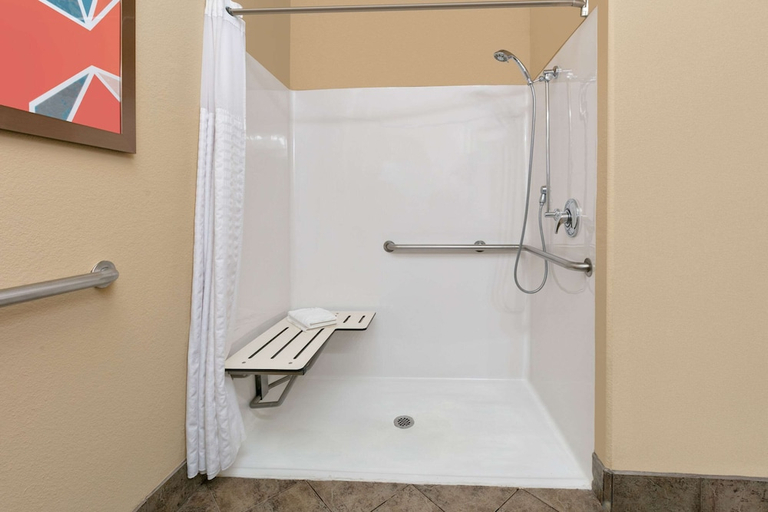 Bathroom 4, Comfort Suites Arlington - Entertainment District, Arlington