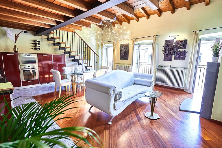 Living area 4, Atlas Apartments, Bergamo