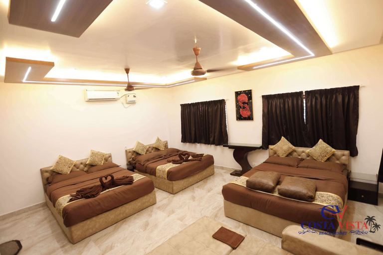 Room 3, Costa Vista Beach Resort, Kancheepuram