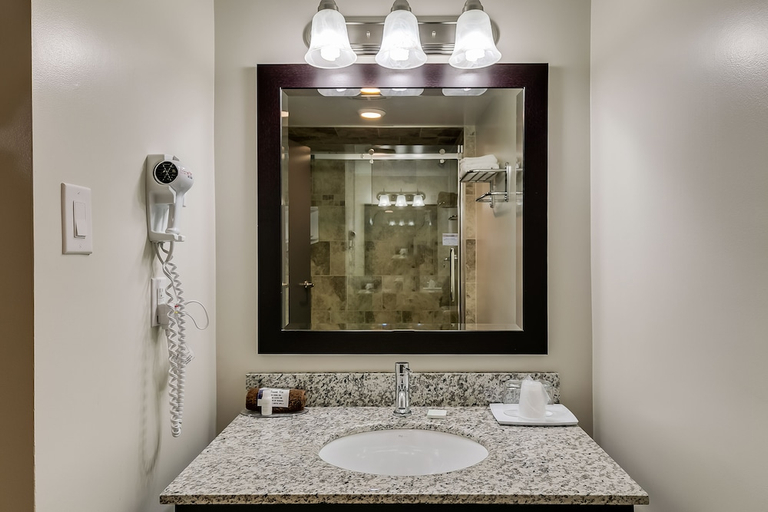 Bathroom 4, West Wing at Park Town Hotel, Division No. 11