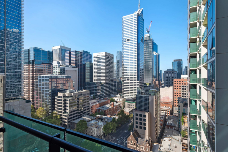 Balcony, Chic Apartment In Melbournes Heart, Melbourne