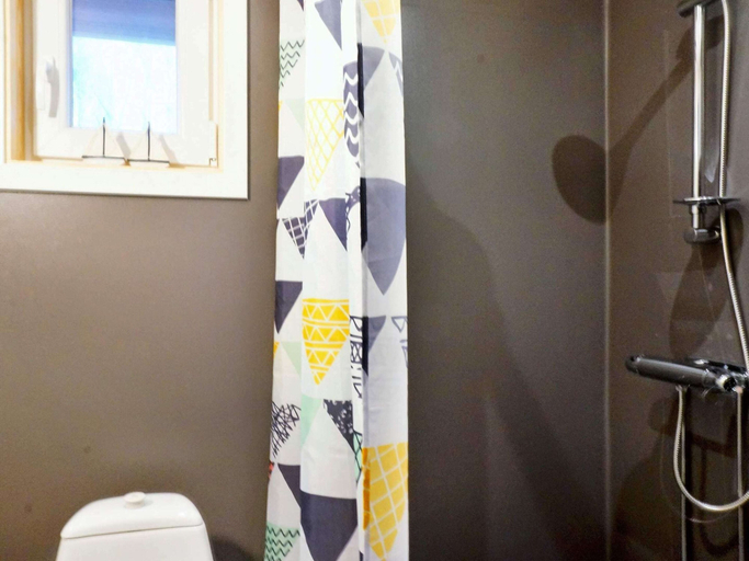 Bathroom, 6 Person Holiday Home in Heberg, Falkenberg