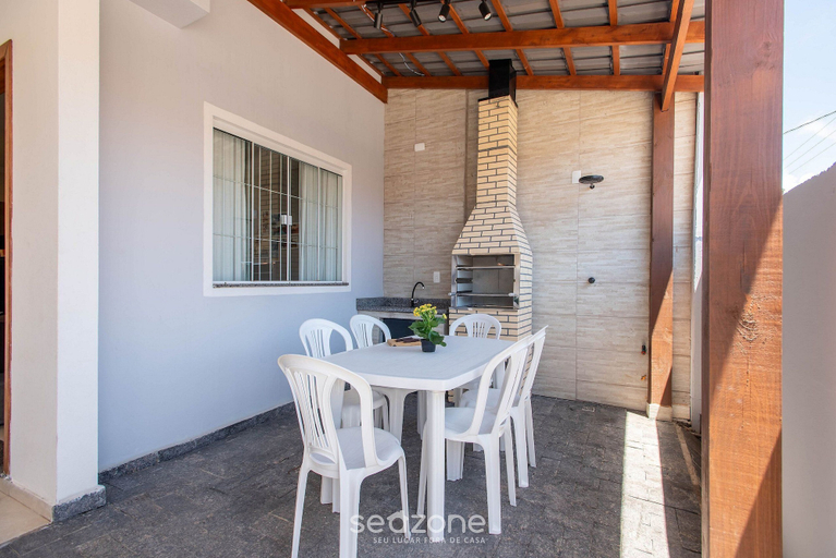 Outdoor dining 5, Casa 2Q c/ churrasq. 600m orla MCA0609, Piçarras