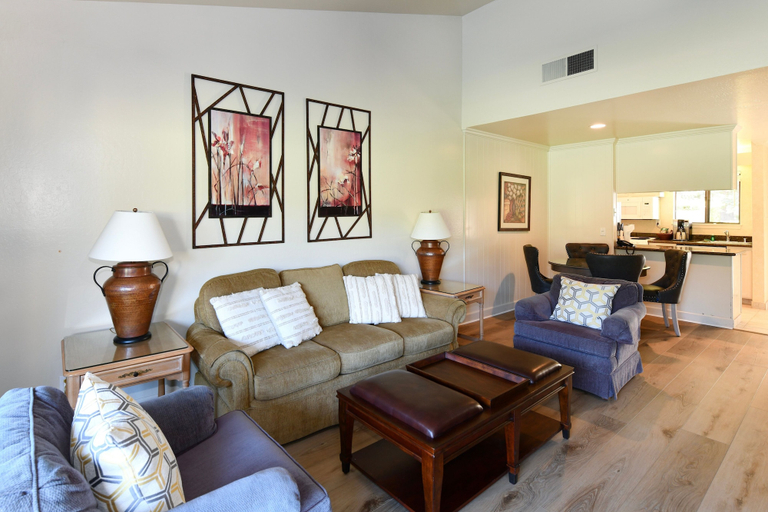 Living area 3, 656 S At Silverado 1 Bedroom Condo by RedAwning, Napa