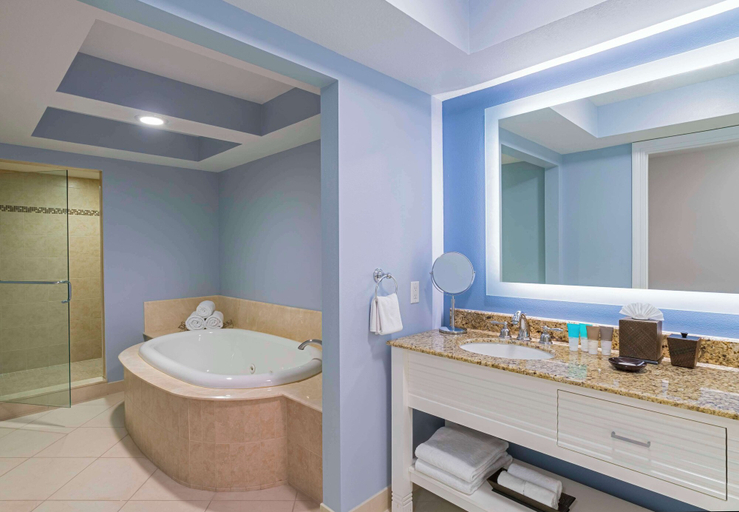 Bathroom 5, Hyatt Regency Clearwater Beach Resort and Suites, Pinellas
