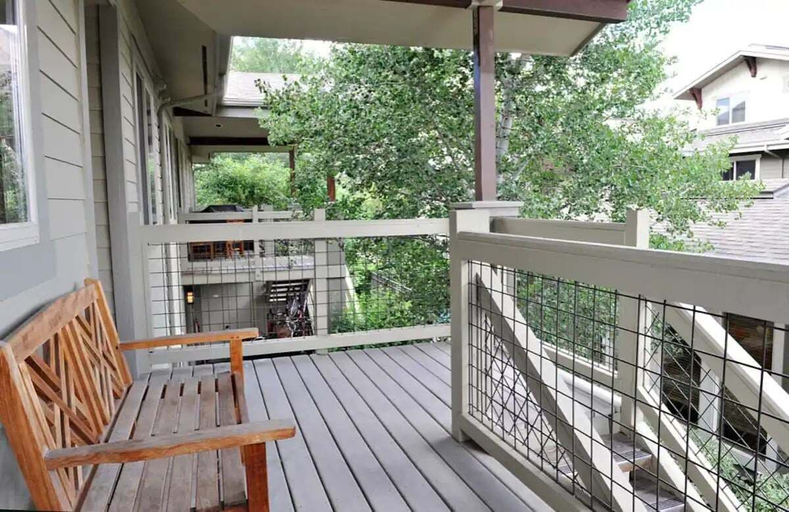 Terrace/patio, The Fields - 110 is a Cozy Mountain Condo With Access to Everything - Community Hot Tub, Blaine