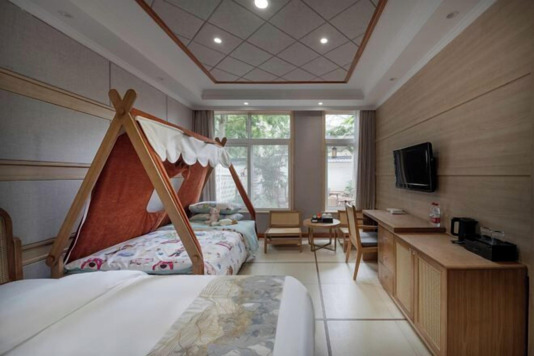Bedroom 3, Zhualongxi Garden Hotel, Chengdu