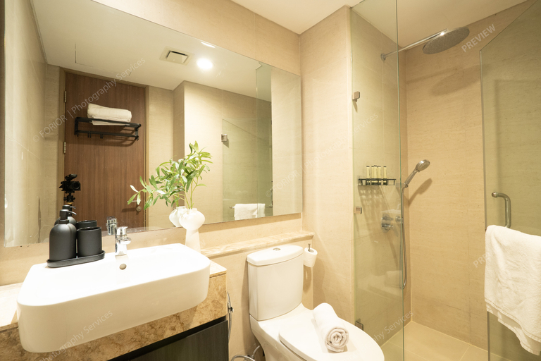 Bathroom, CK Suites PIK Jakarta, North Jakarta