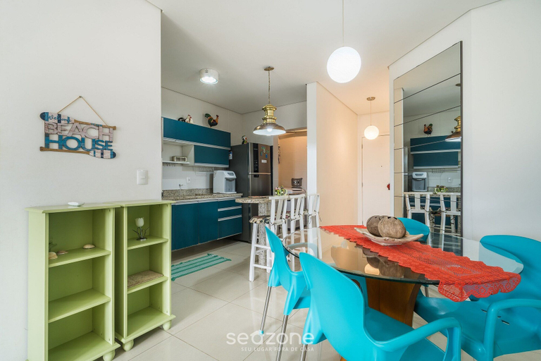 Dining 2, Charming Apt 270m From Campeche Beach - Cbu203, Florianopolis