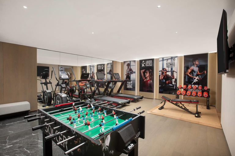 Fitness facility, Ramada Plaza By Wyndham Wuhan Hanyang, Wuhan