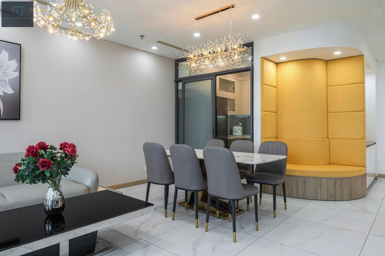 Living area 2, The Landmark 81 Deluxe Apartment Suite, Bình Thạnh