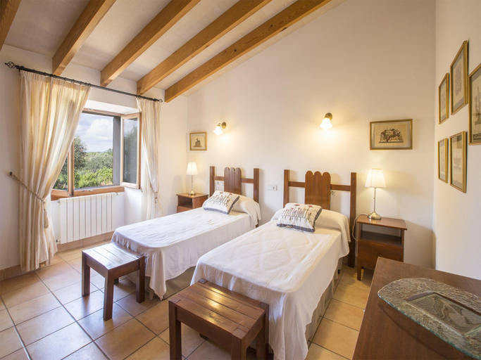 Bedroom 2, Es TurO - Villa With Private Pool In Es Llombards, Baleares