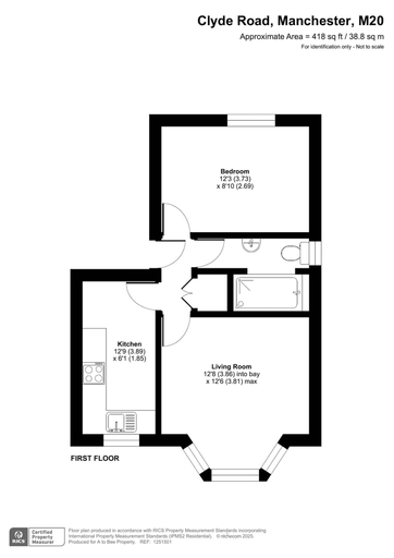 Room 3, Cosy Apartment in Stunning Didsbury, Manchester