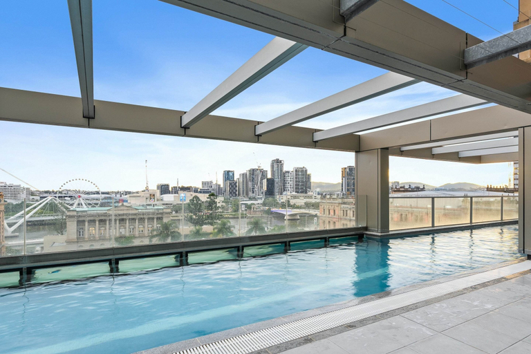Pool 4, 2-bed Brisbane City Pad With Pool & Gym, Brisbane