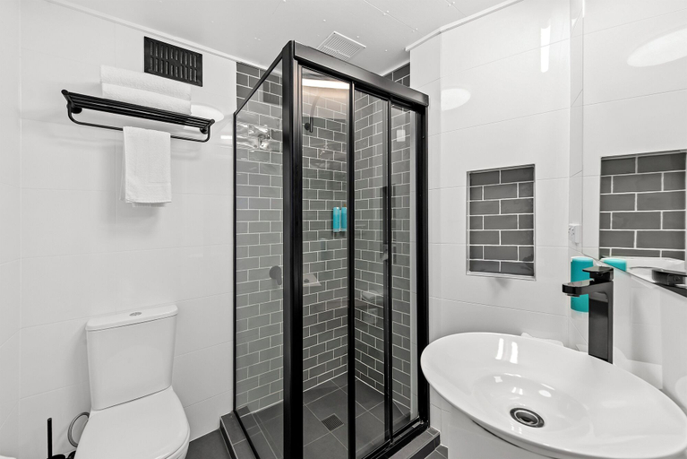 Bathroom 5, Madison Hotel Tower Mill, Brisbane