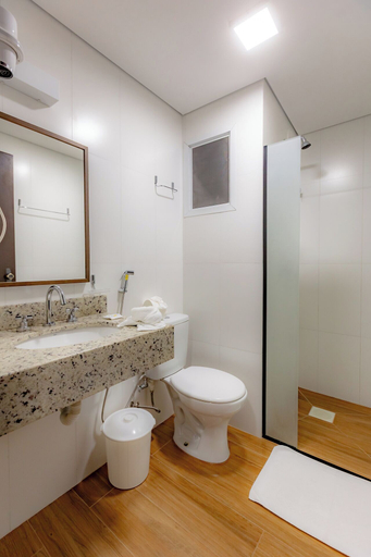 Bathroom 5, Mar Hotel, Balneário Arroio do Silva