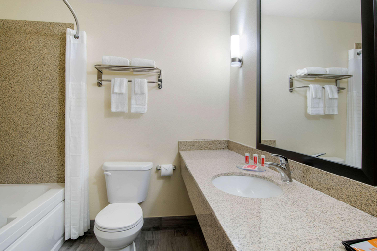 Bathroom 4, Econo Lodge Inn & Suites Springfield, Lane
