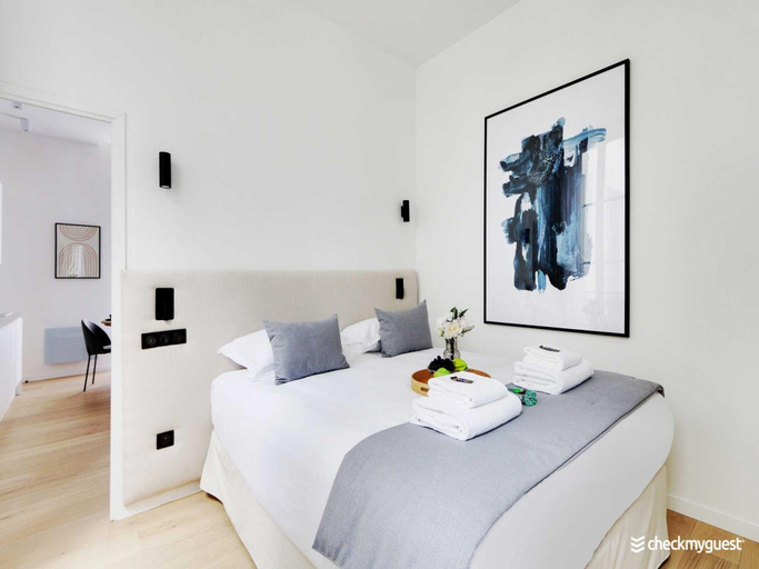 Bedroom 2, Beautiful apartment 1BR/4P - Le Marais, Paris