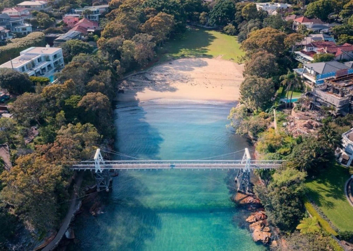 Aerial view, Bright 2-bed Flat With Balcony in Vaucluse, Sydney